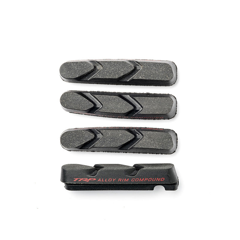 TRP High Performance Brake Pad Set (4 Pads) For Alloy Rim Brakes – Model K5474, Black
