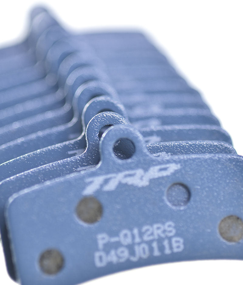 TRP disc brake pads selection for cycling - metallic, semi-metallic and resin compounds for all conditions"