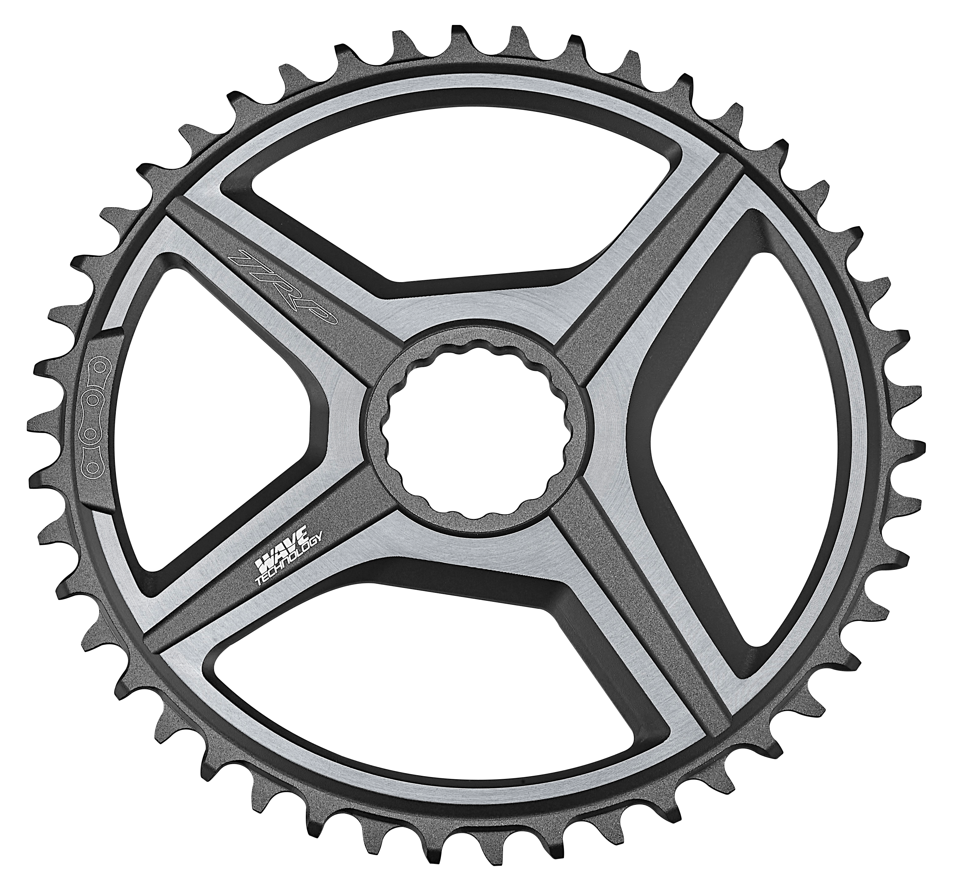 TRP VISTAR Bicycle chainring on a white background