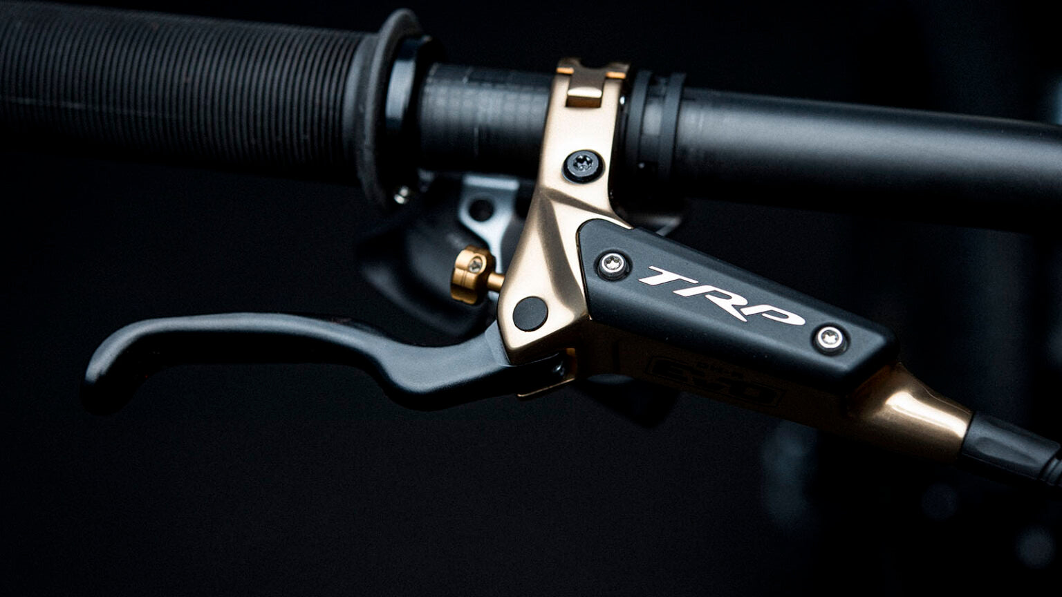 TRP cycling components professional installation photography for bike shop technical guidance"