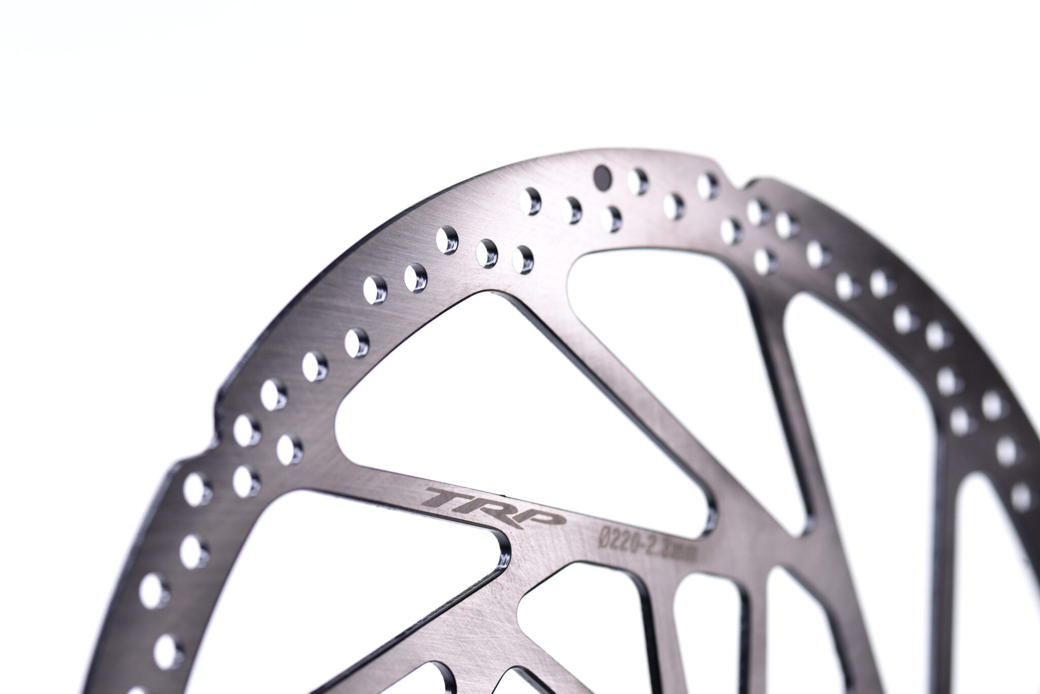 TRP EVO drivetrain components in gold finish - premium mechanical shifting for  mountain bike builds"