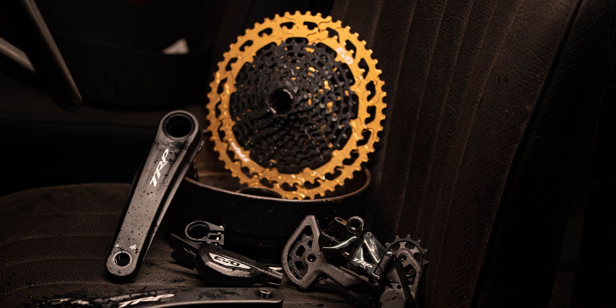 TRP cycling components category graphic for  online retail and bike shop navigation"