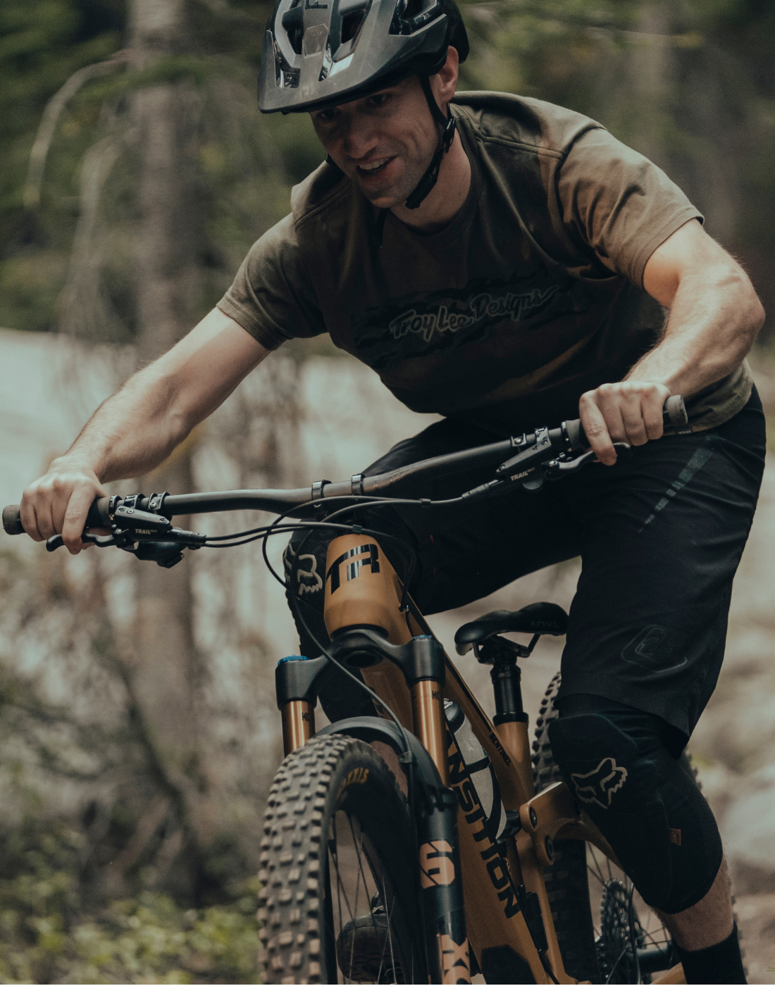 TRP cycling product line design element for  market segmentation and branding"