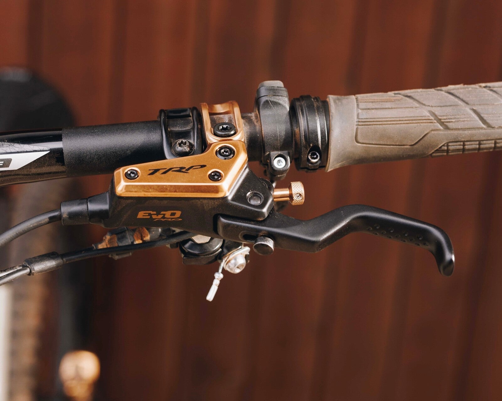 close up of EVO lever