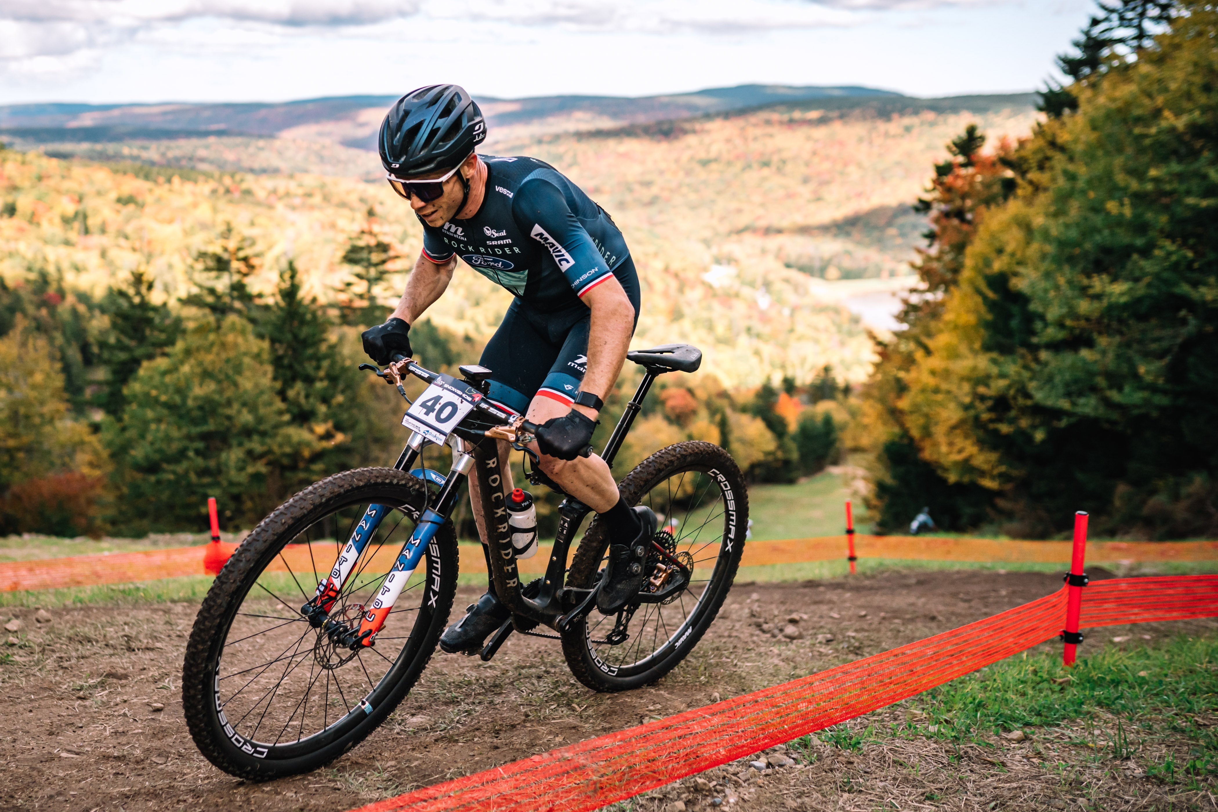 TRP cross-country cycling components icon for  XC racing and lightweight mountain bike builds"