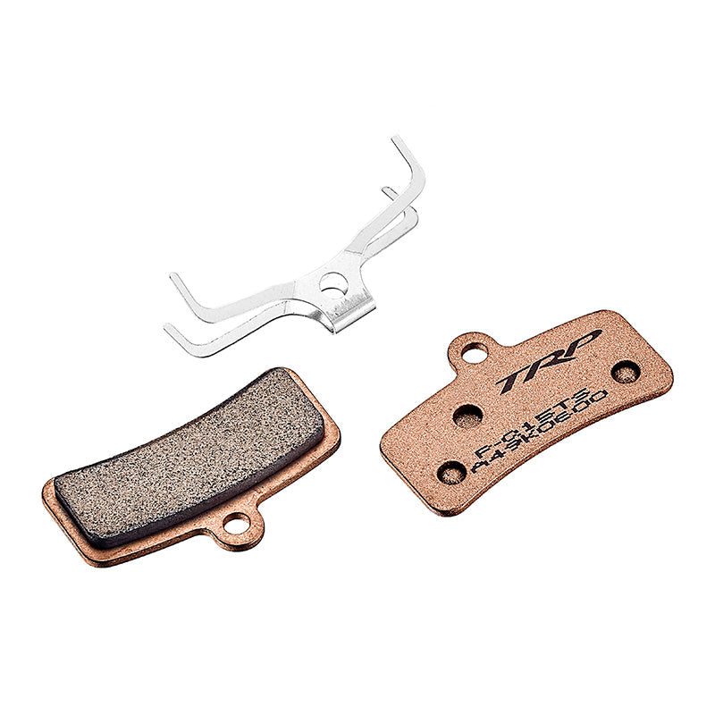 TRP sintered metallic brake pads for 4-piston disc brake calipers - high-performance stopping power for mountain biking